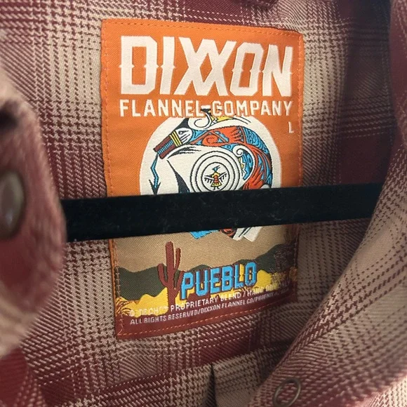 DIXXON Pueblo Plaid Flannel Shirt - Picture 2 of 2